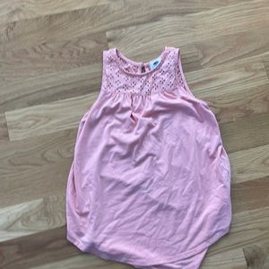old navy pink/orange tank top